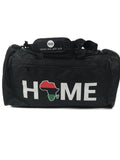 Africa Home Black Duffel Bag