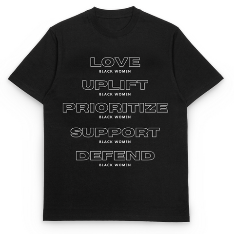 Love Black Women Tee