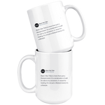 Black Vibe Tribe Tweet Mug
