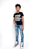 Defend Black Womanhood Kids Tee