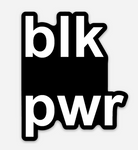 Blk Pwr Sticker
