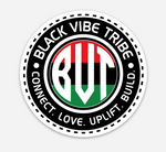 Black Vibe Tribe Sticker