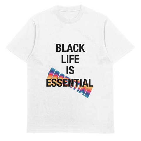Black Life Is Essential (Multicolor) Tee
