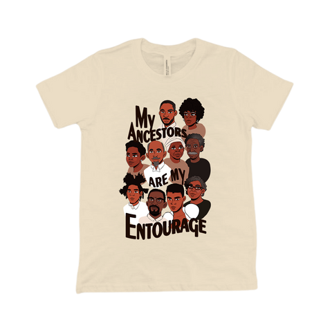 My Ancestors Are My Entourage Kids Tee