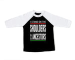 I Stand Raglan Toddler Tee