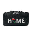 Africa Home Black Duffel Bag