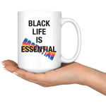 Black Life Is Essential Mug